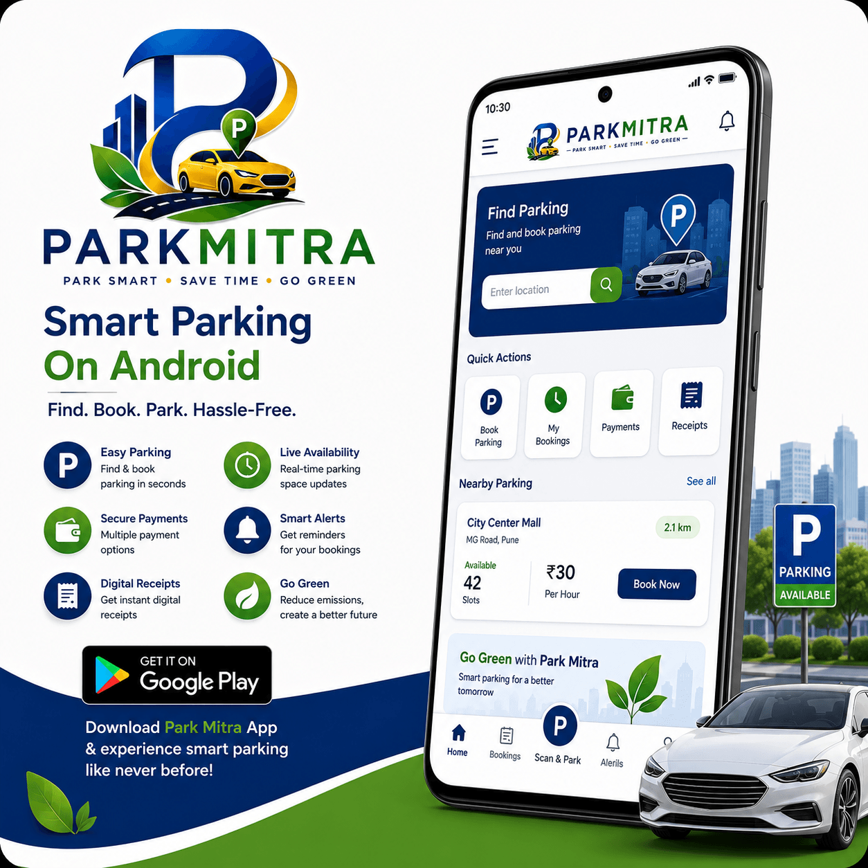 ParkMitra Android App